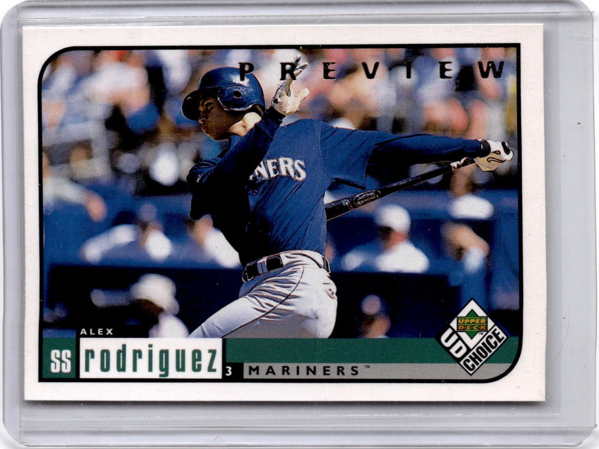 1999 UD Choice Preview #143 Alex Rodriguez