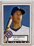 2001 Topps Heritage #12b Alex Rodriguez : Black Back