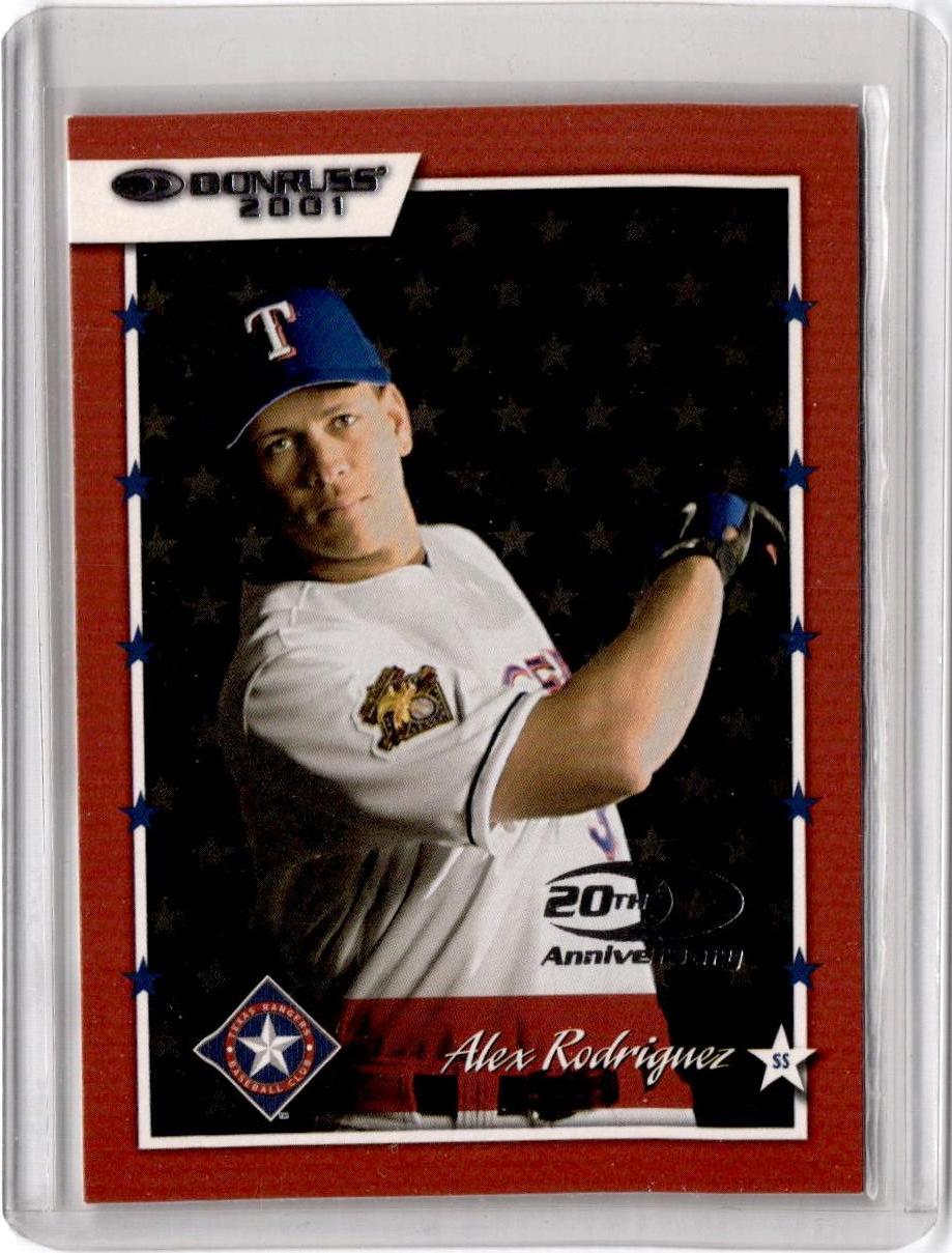 2001 Donruss #1 Alex Rodriguez