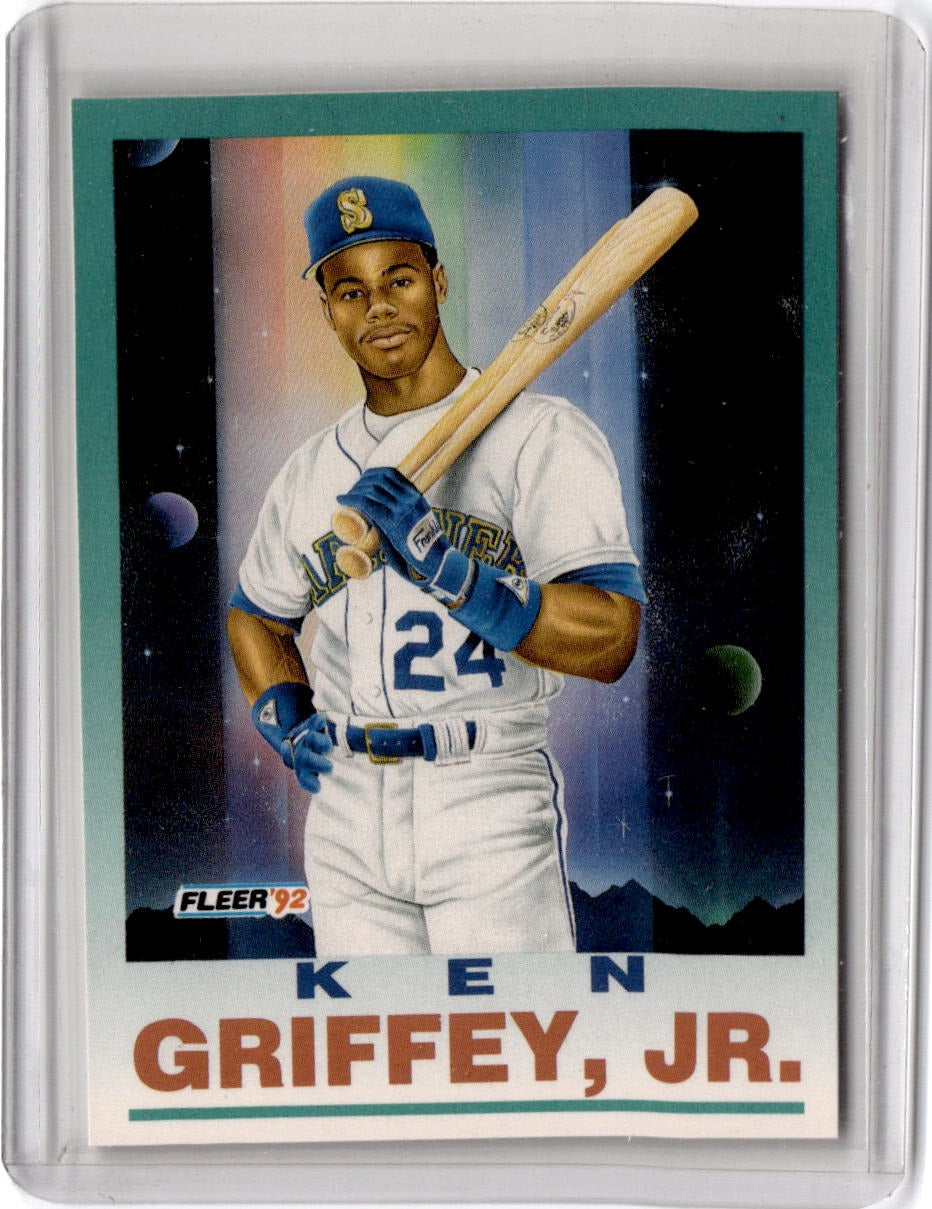 1992 Fleer #709 Ken Griffey, Jr.