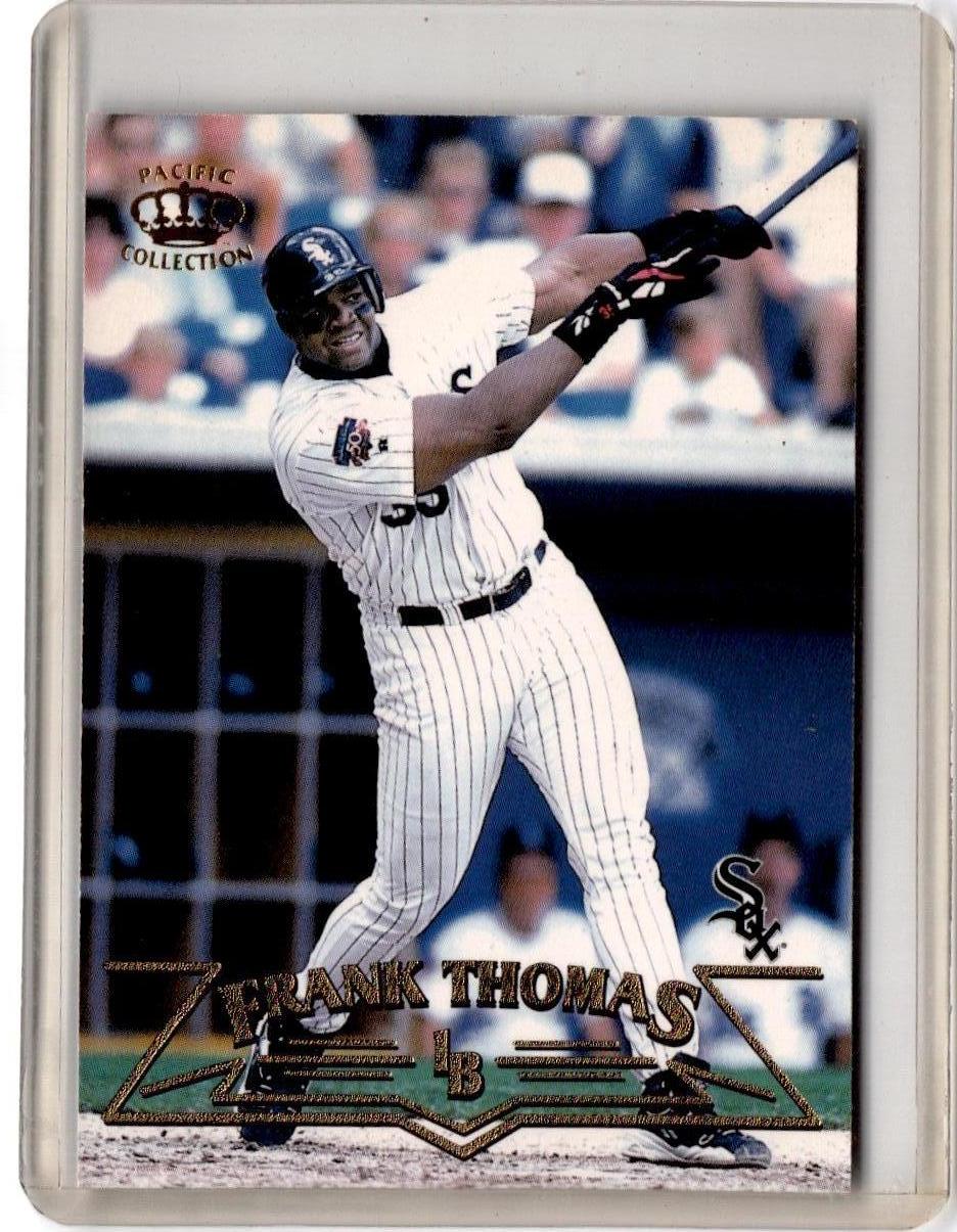 1998 Pacific #63 Frank Thomas Silver