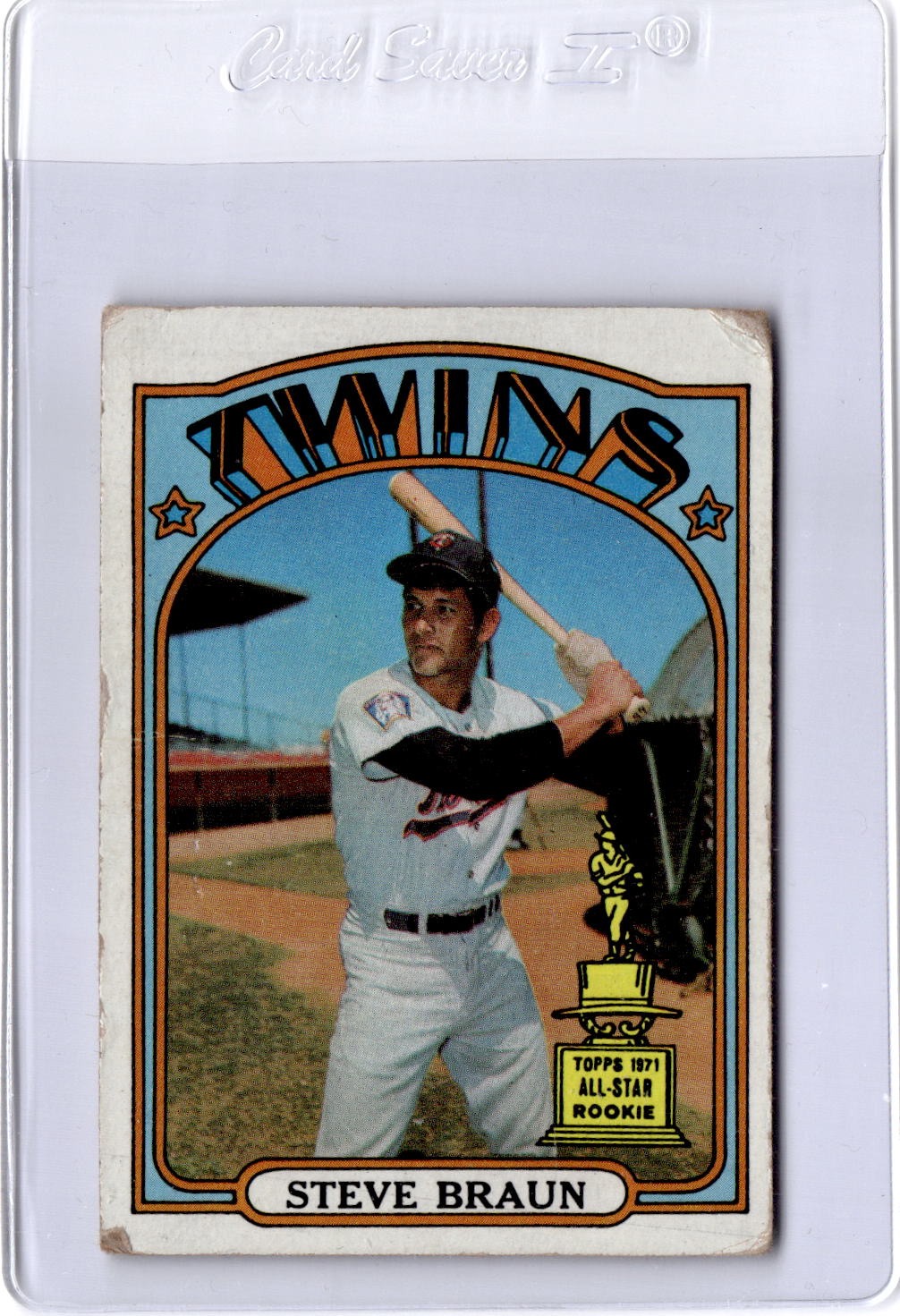 1972 Topps #244 Steve Braun