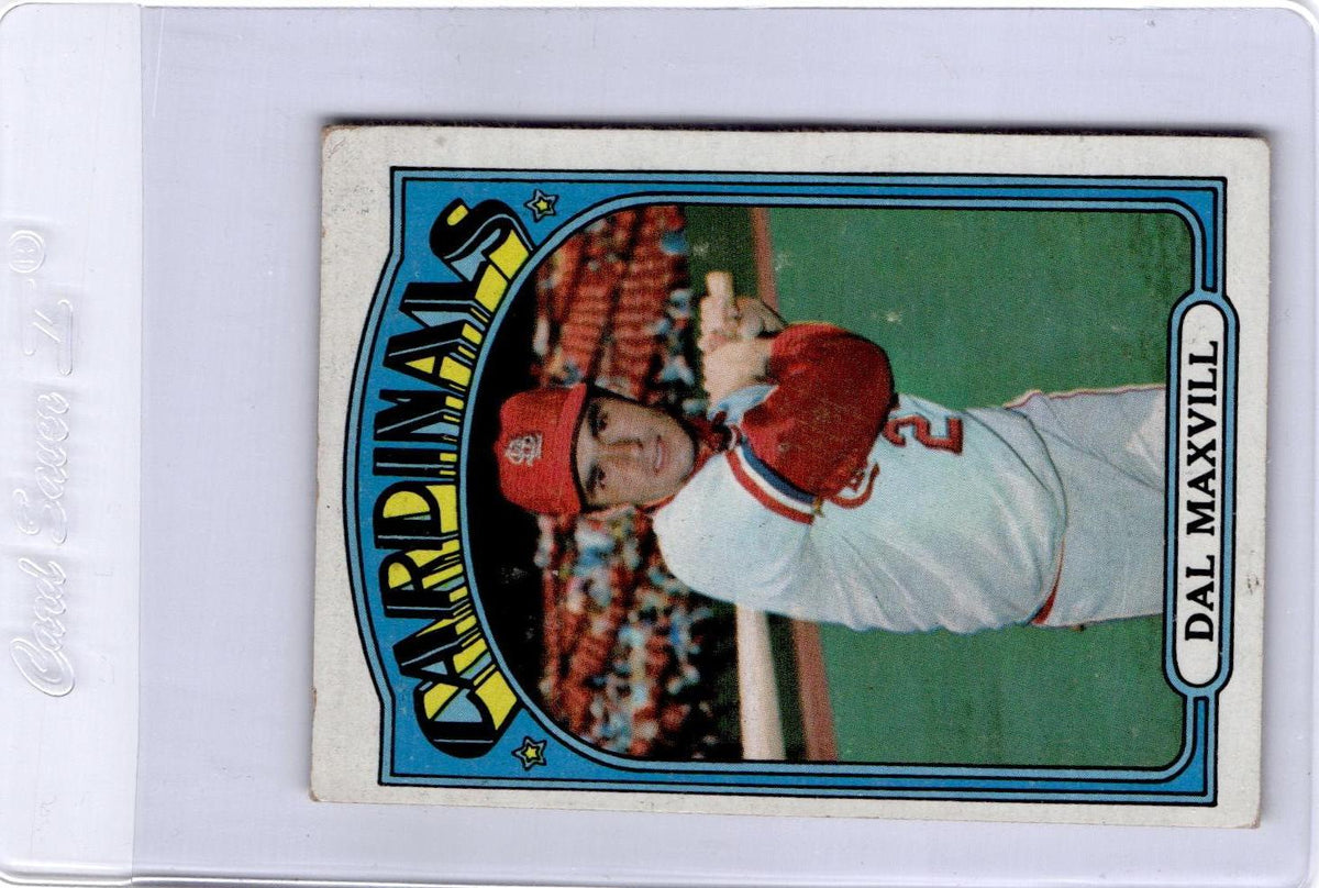 1972 Topps #206 Dal Maxvill