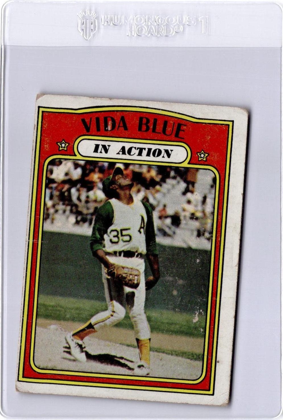 1972 Topps #170 Vida Blue