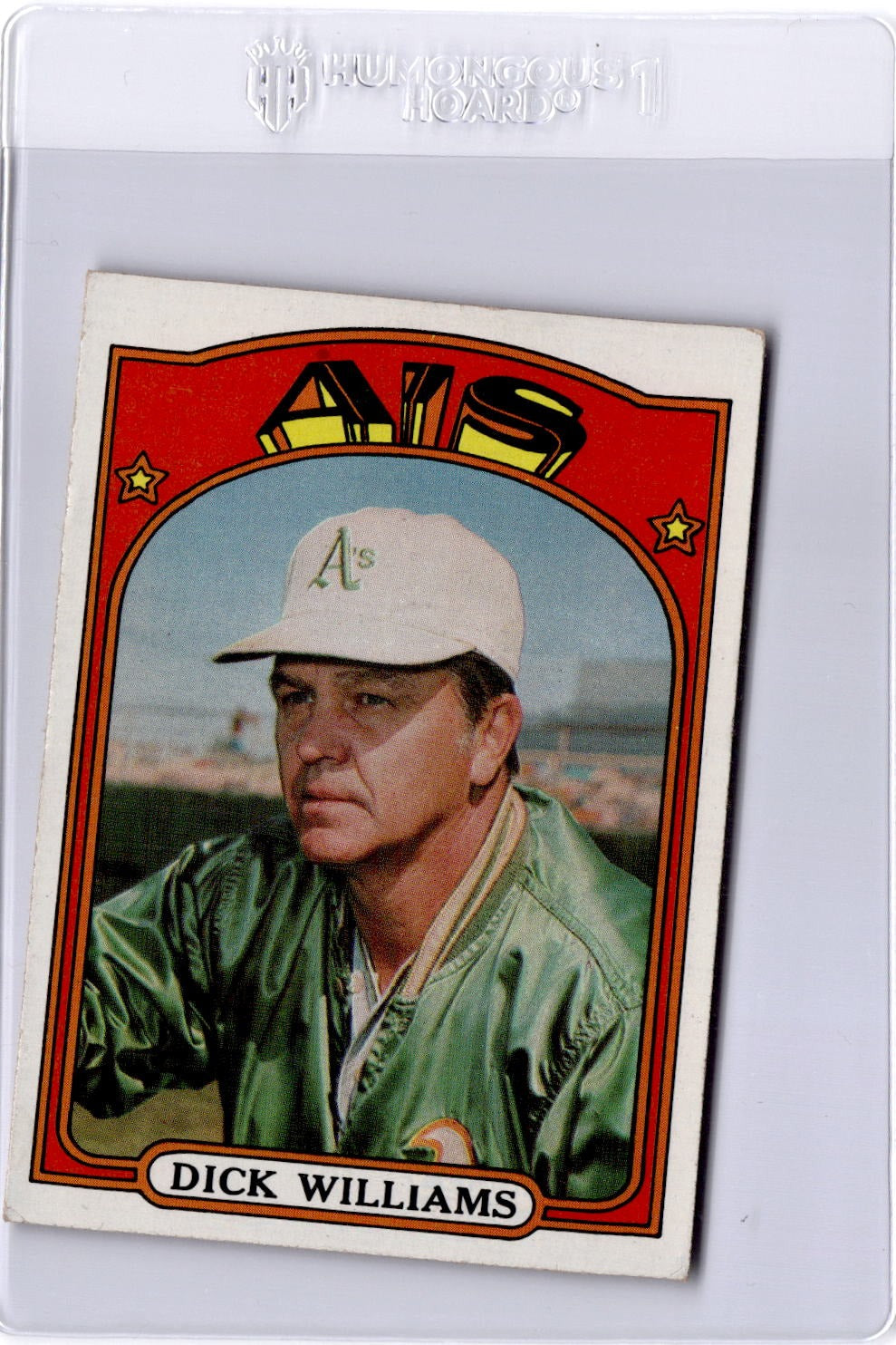 1972 Topps #137 Dick Williams