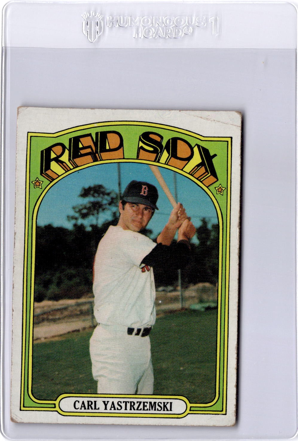 1972 Topps #37 Carl Yastrzemski