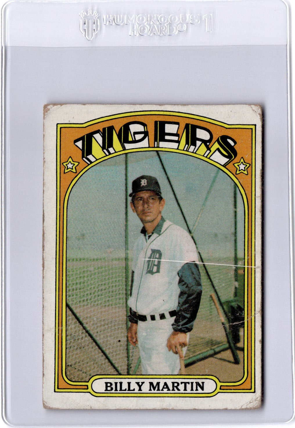 1972 Topps #33 Billy Martin