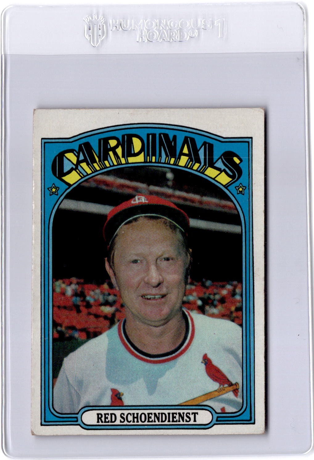 1972 Topps #67 Red Schoendienst