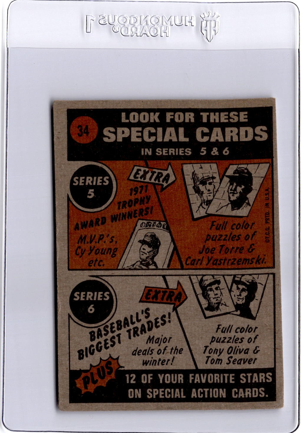 1972 Topps #34 Billy Martin