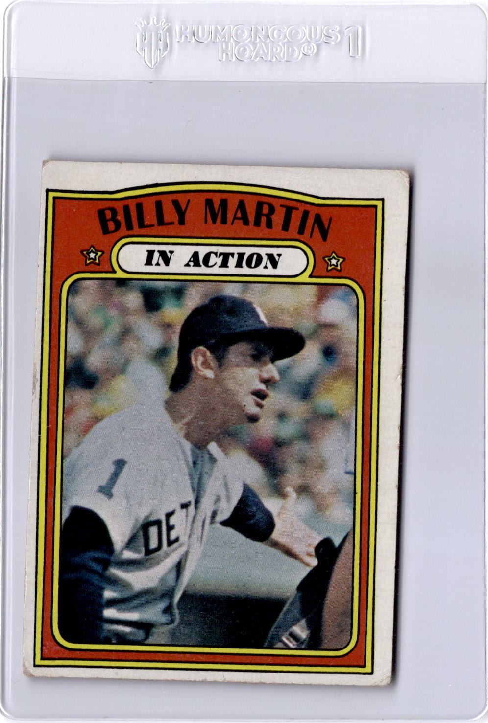 1972 Topps #34 Billy Martin