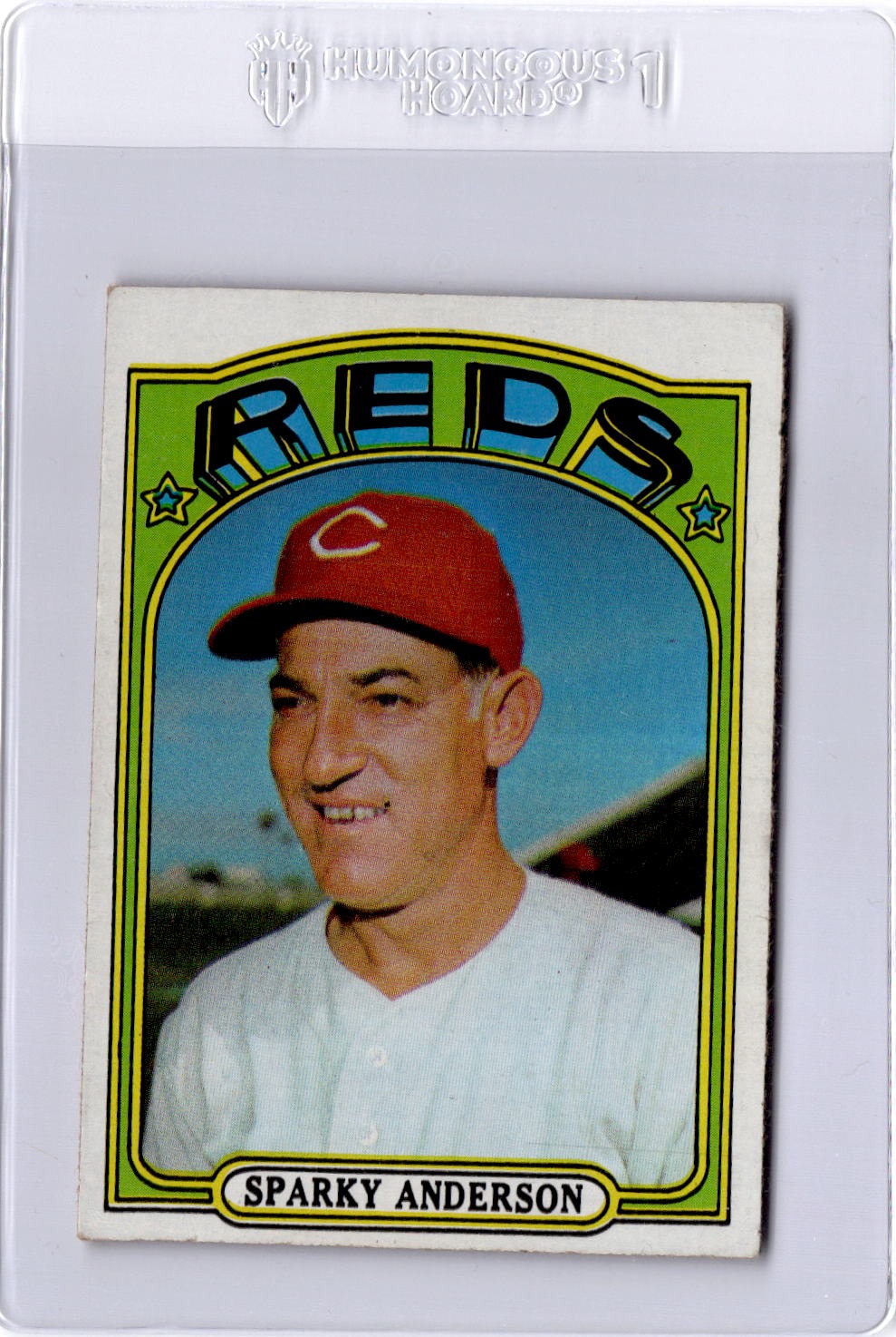 1972 Topps #358 Sparky Anderson