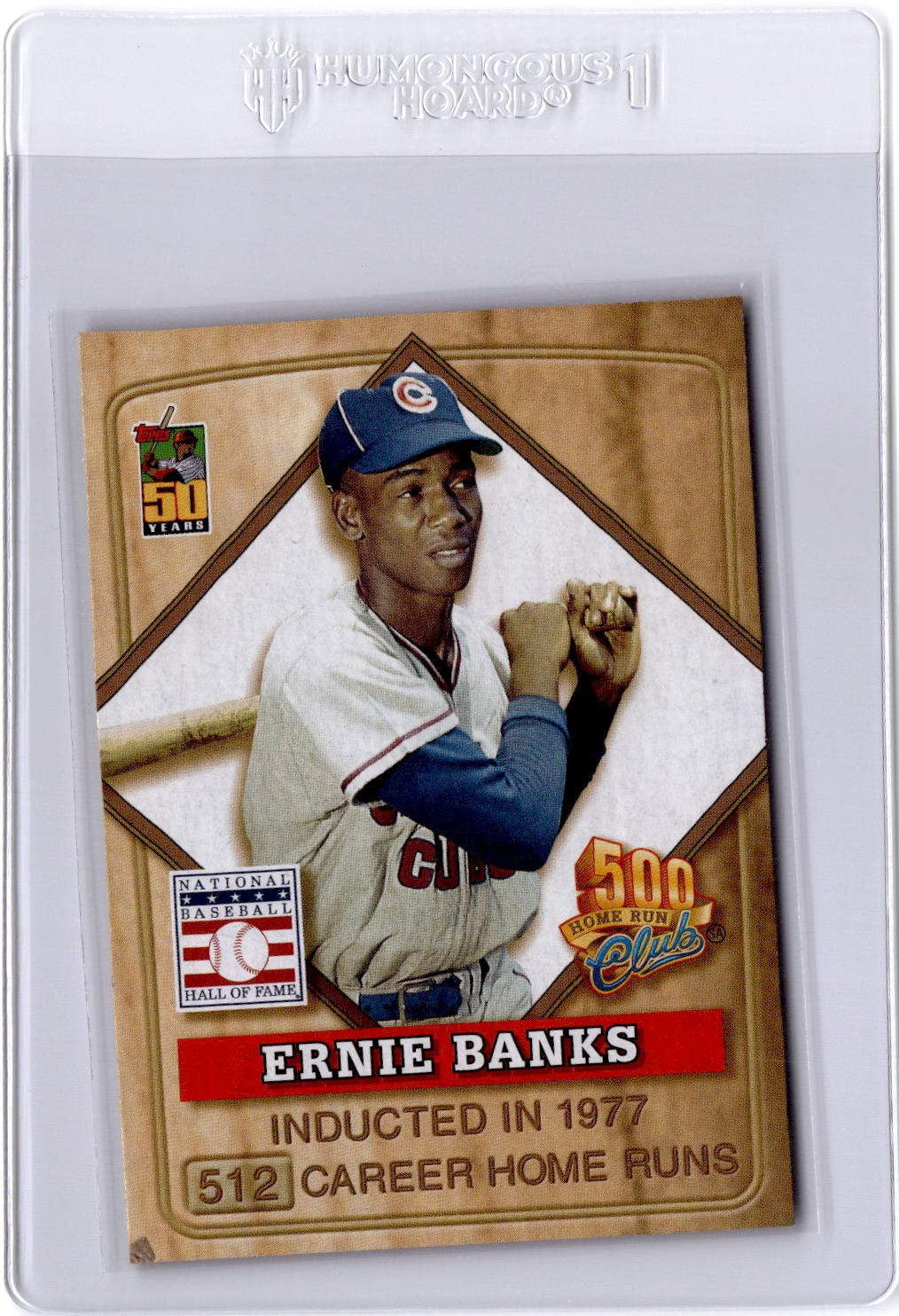 2001 Topps Post Cereal 500 Home Run Club #2 Ernie Banks