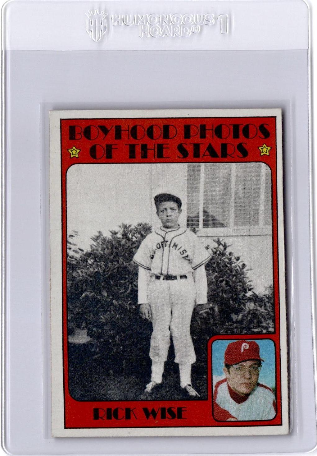 1972 Topps #345 Rick Wise