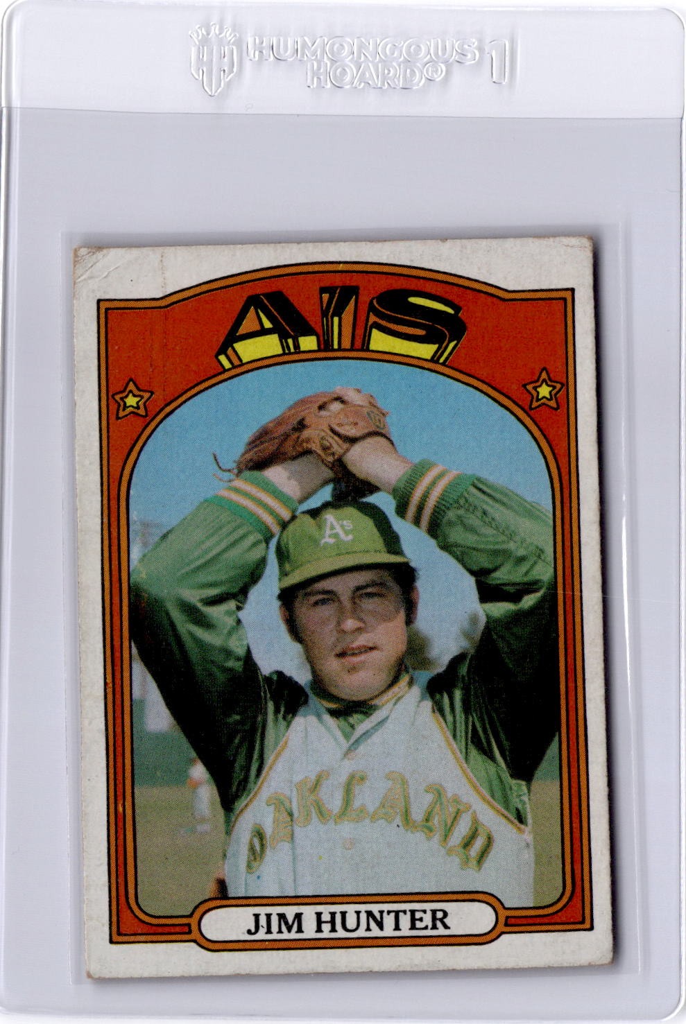 1972 Topps #330 Jim Hunter
