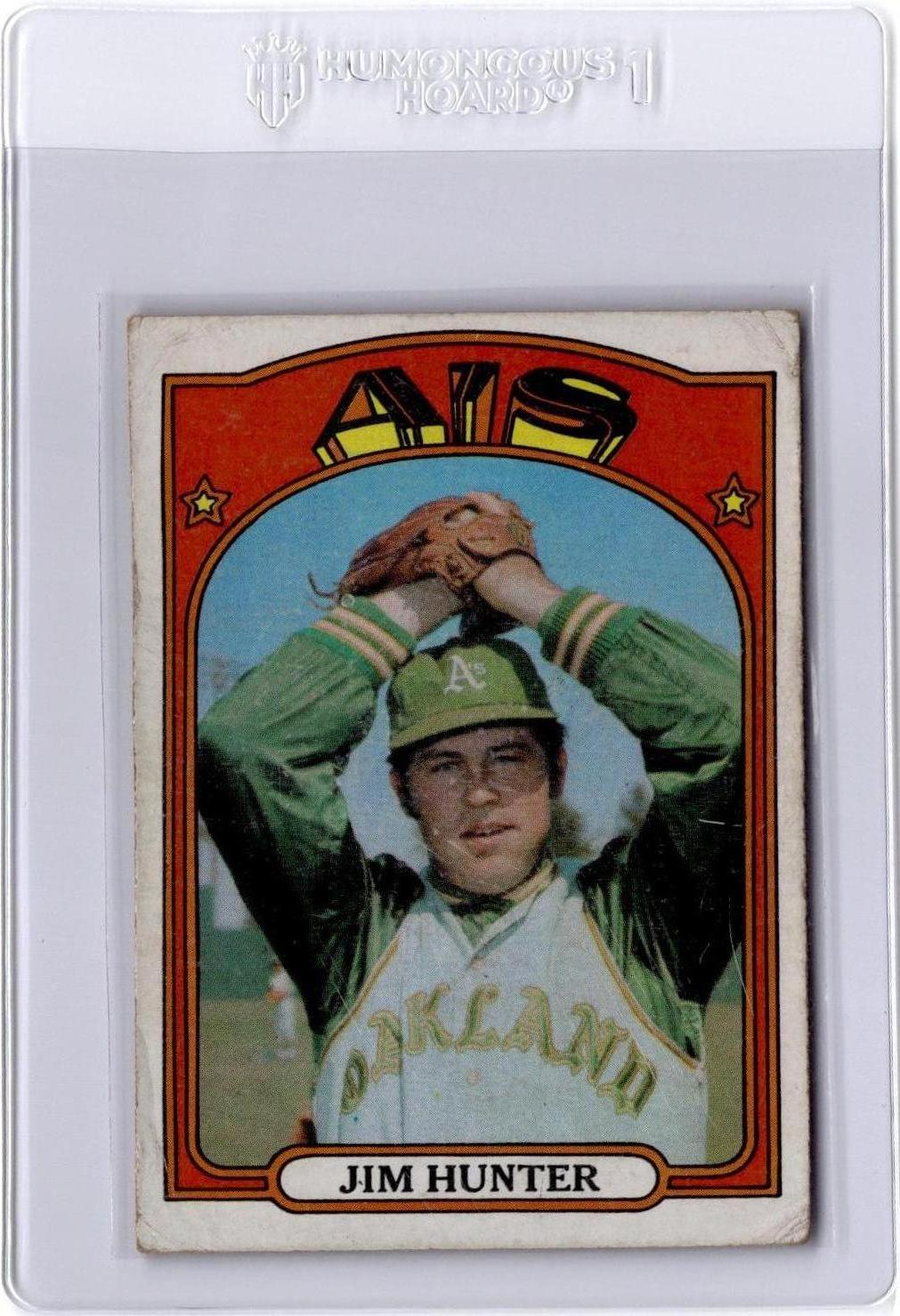1972 Topps #330 Jim Hunter