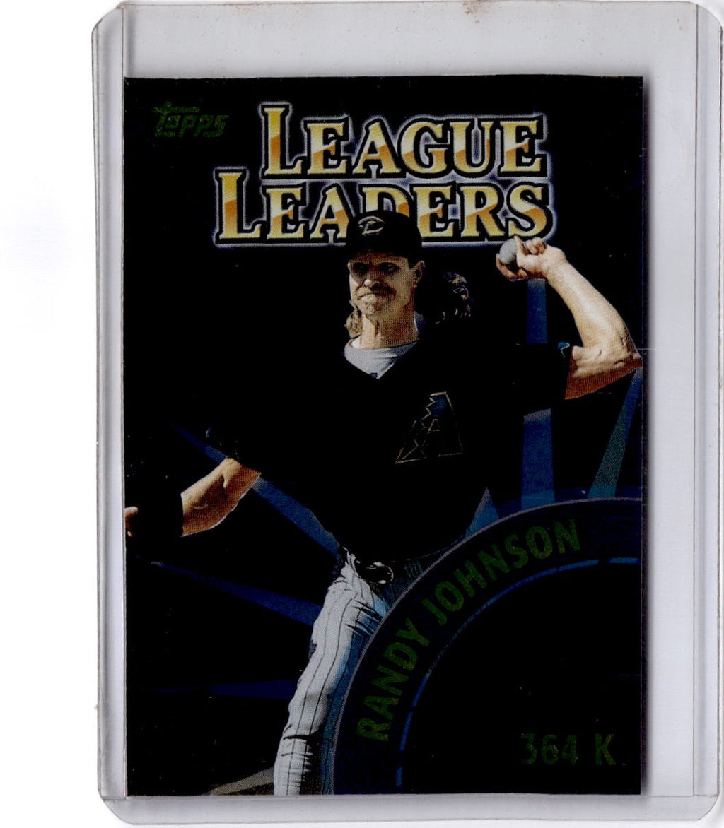 2000 Topps #465 Randy Johnson / Pedro Martinez