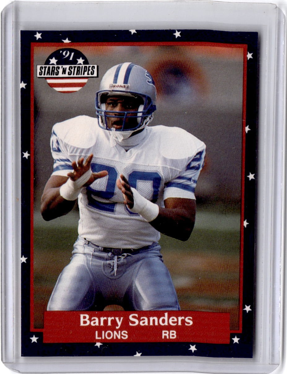 1991 Fleer Stars 'n Stripes #73 Barry Sanders