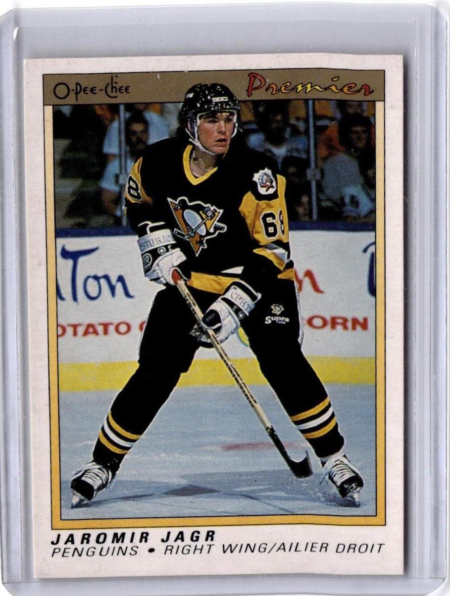 1990-91 O-Pee-Chee Premier #50 Jaromir Jagr