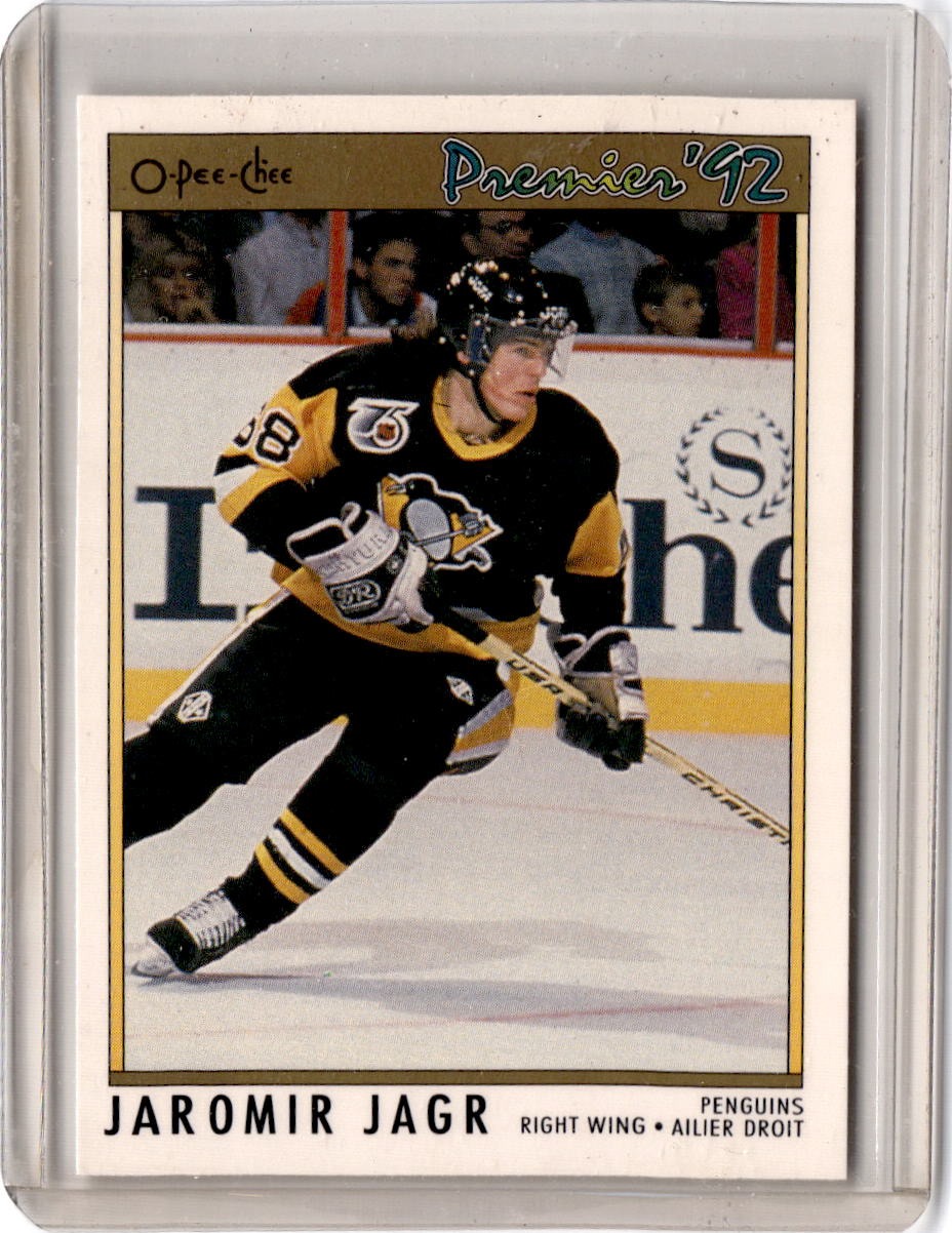 1991-92 O-Pee-Chee Premier #24 Jaromir Jagr