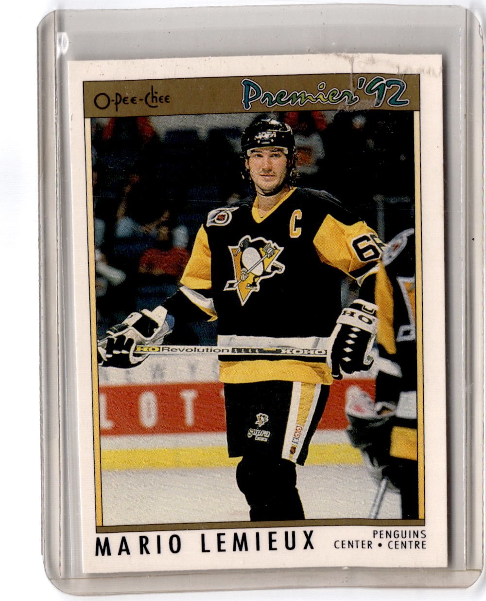 1991-92 O-Pee-Chee Premier #114 Mario Lemieux