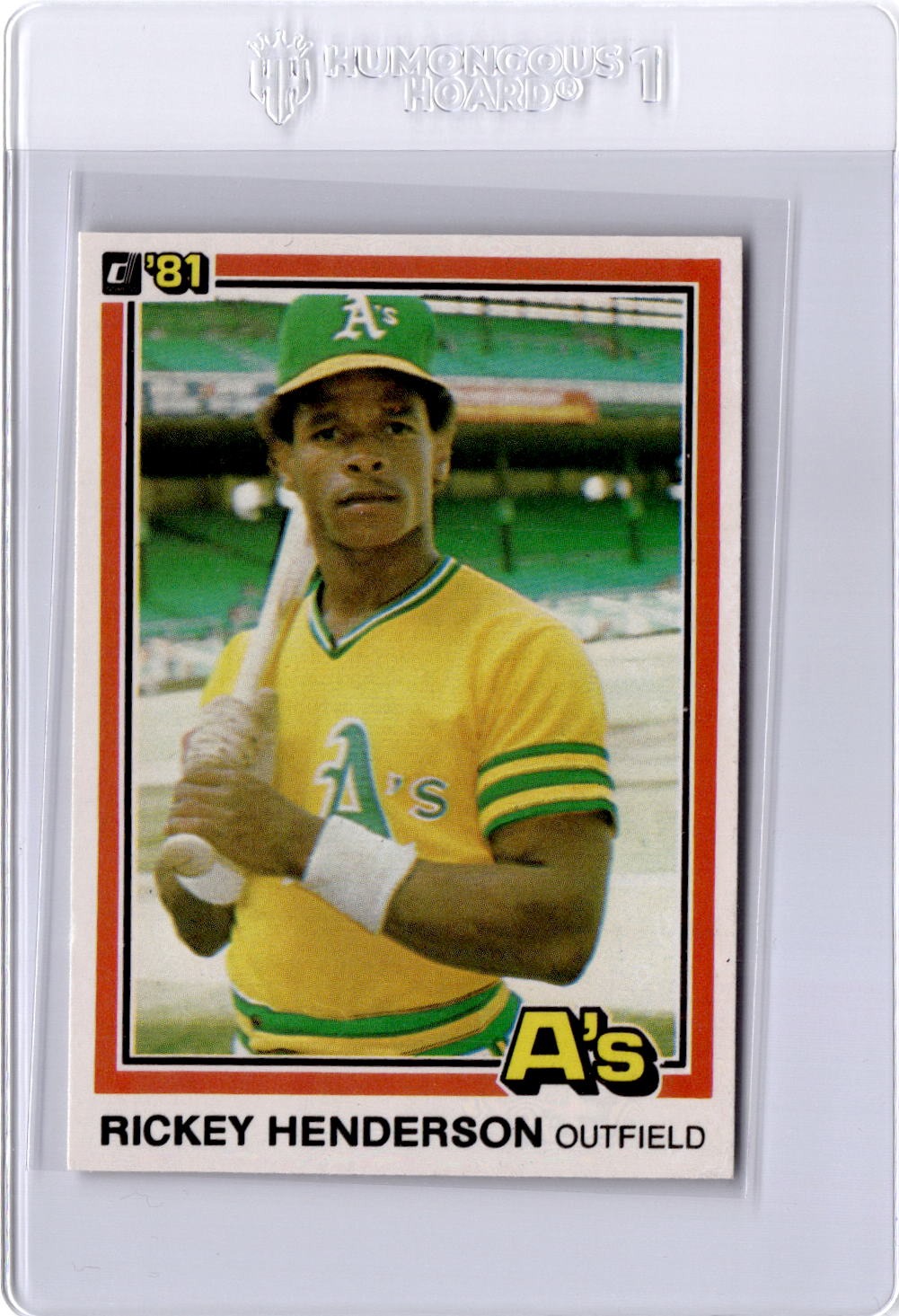 1981 Donruss #119 Rickey Henderson