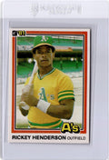 1981 Donruss #119 Rickey Henderson