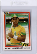 1981 Donruss #119 Rickey Henderson