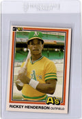 1981 Donruss #119 Rickey Henderson