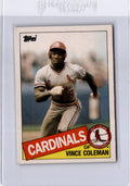1985 Topps Traded #24T Vince Coleman