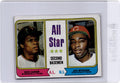 1974 Topps #333 All-Star Second Basemen (Rod Carew / Joe Morgan)