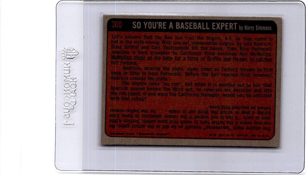 1972 Topps #300 Hank Aaron