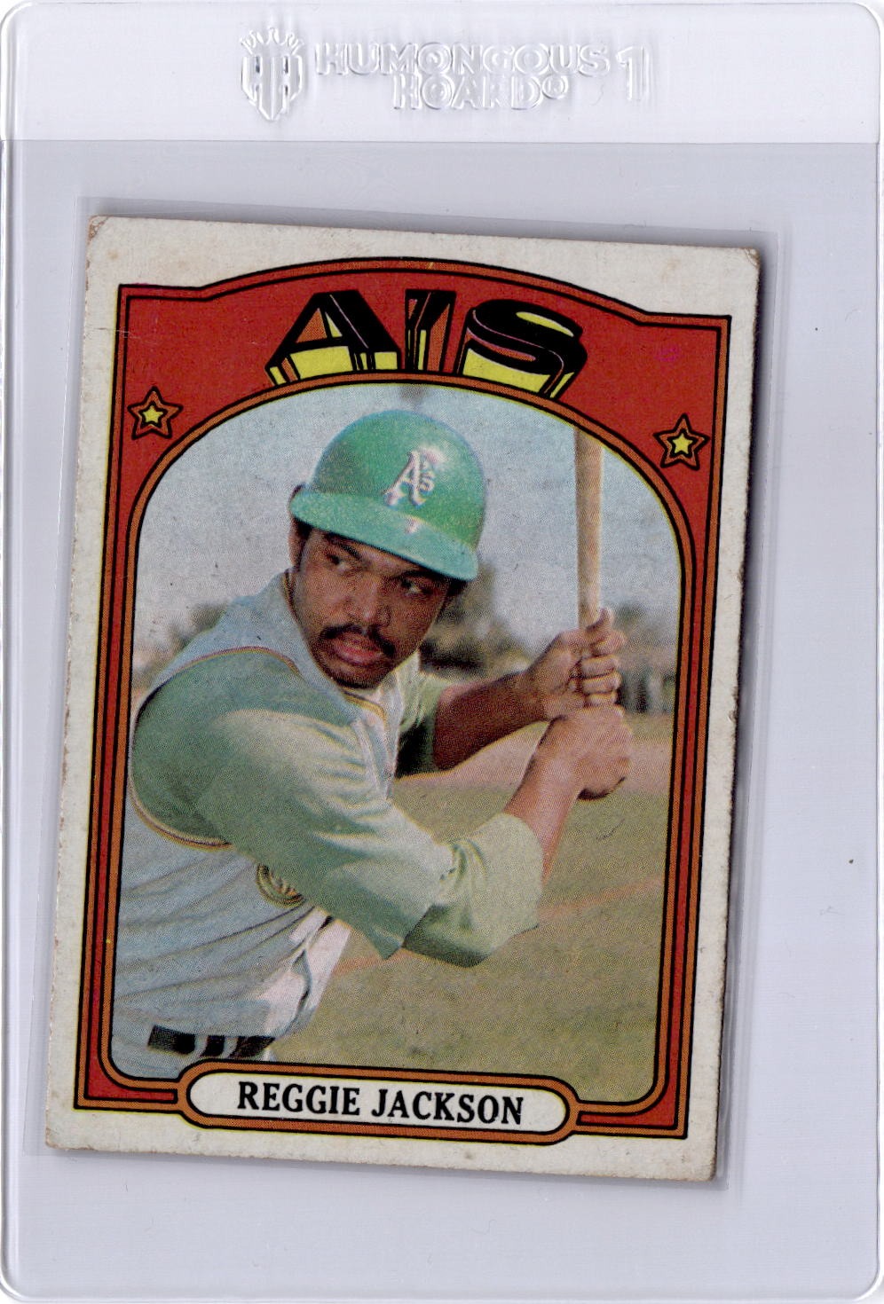 1972 Topps #435 Reggie Jackson