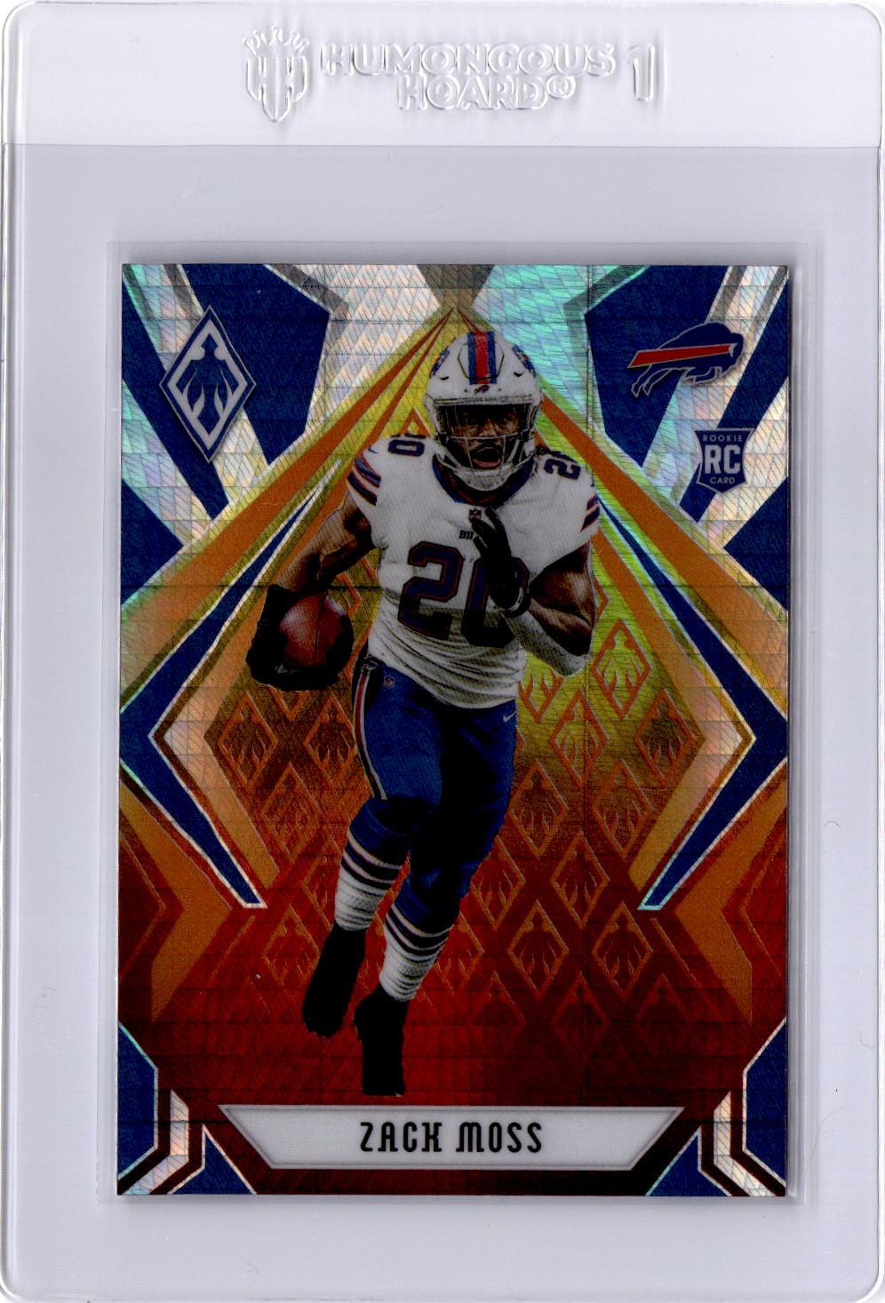 2020 Panini Phoenix #131 Zack Moss Color Burst