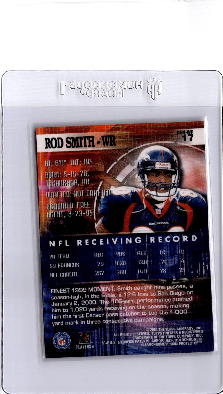 2000 Finest #17 Rod Smith