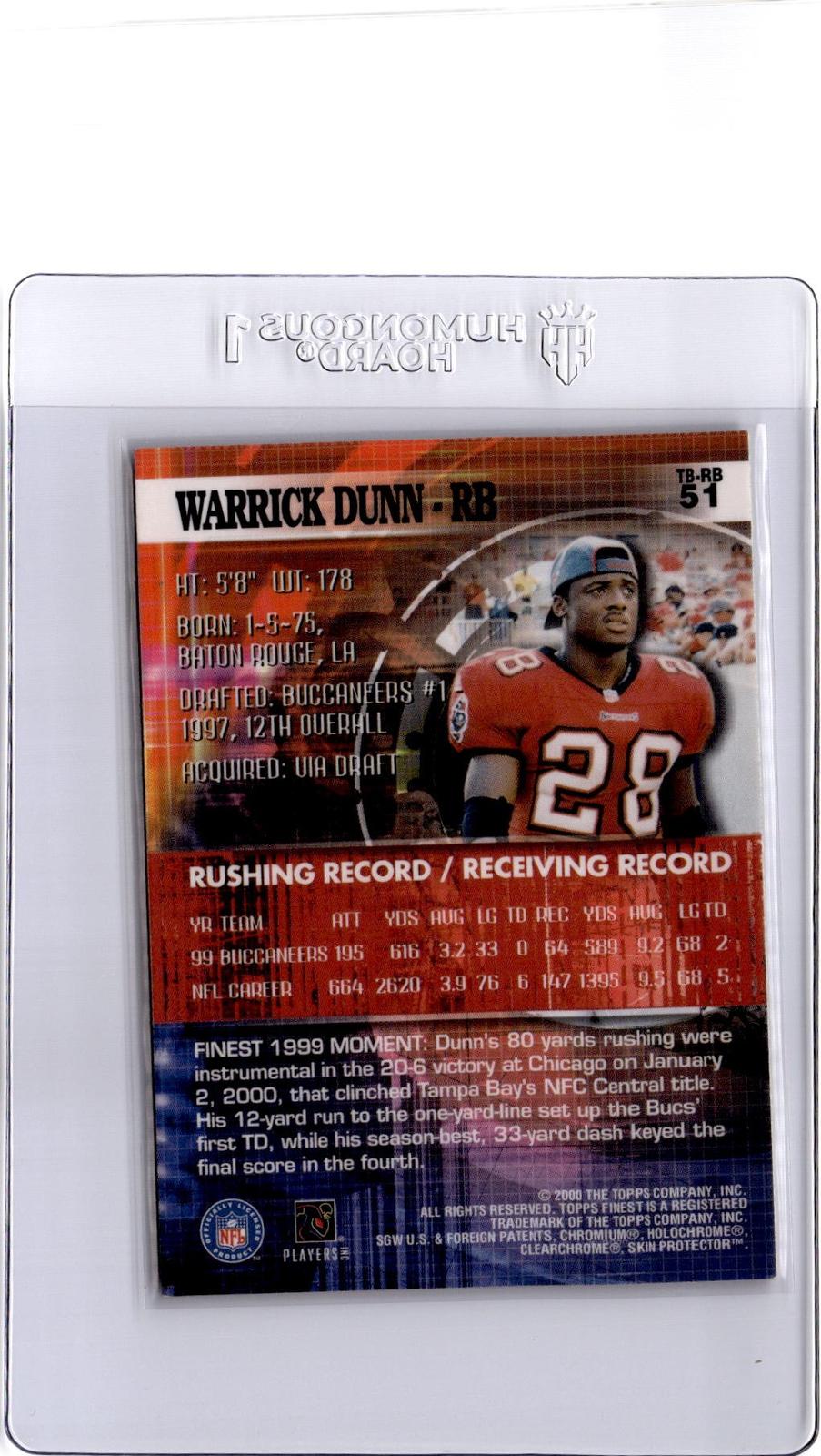 2000 Finest #51 Warrick Dunn