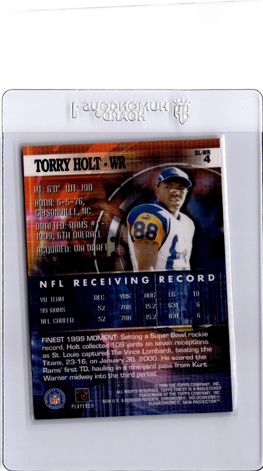 2000 Finest #4 Torry Holt
