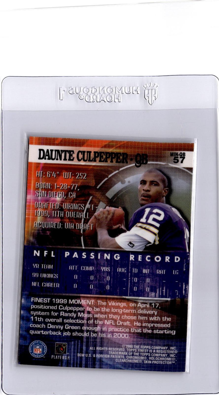2000 Finest #57 Daunte Culpepper
