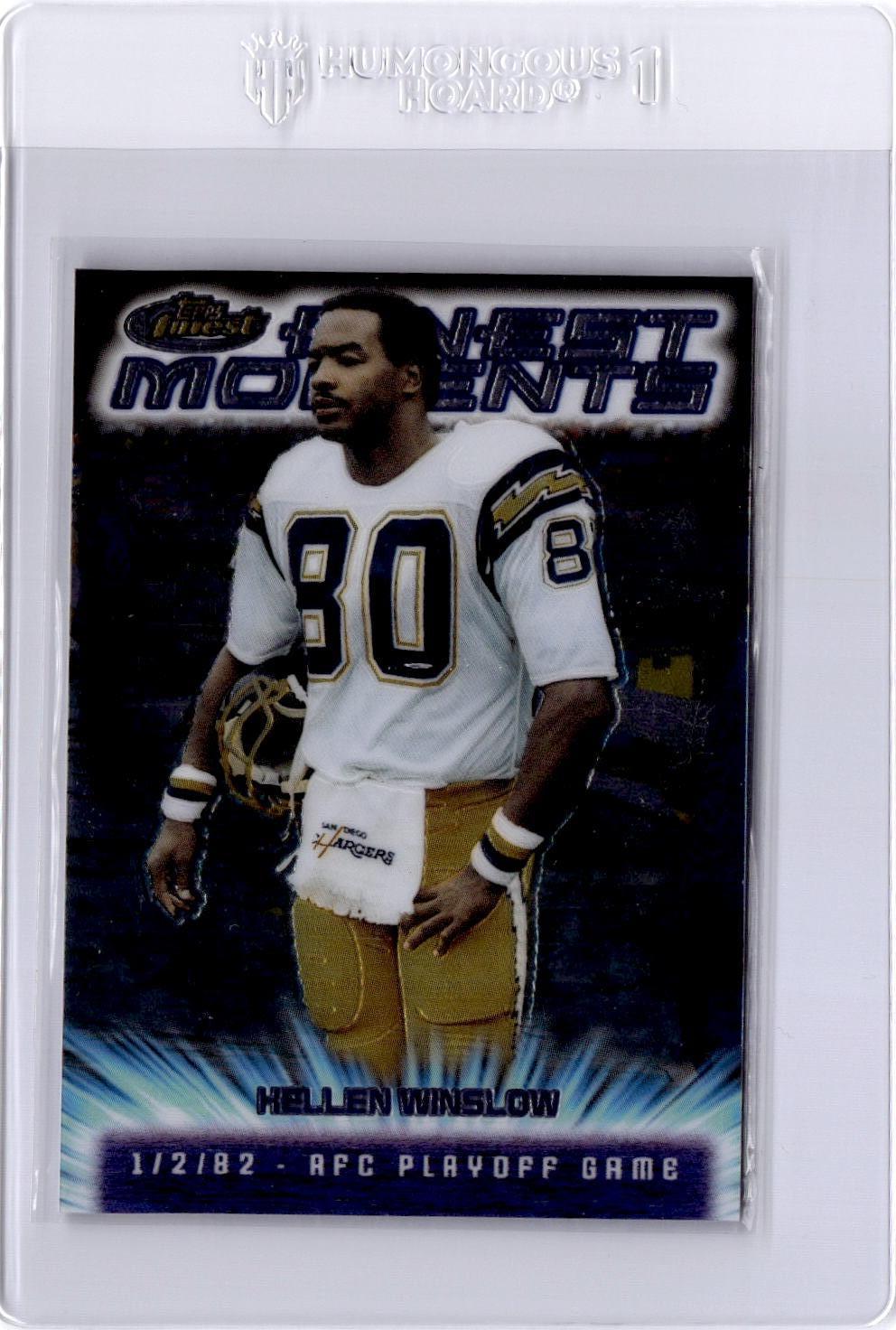 2000 Finest #FM5 Kellen Winslow Finest Moments
