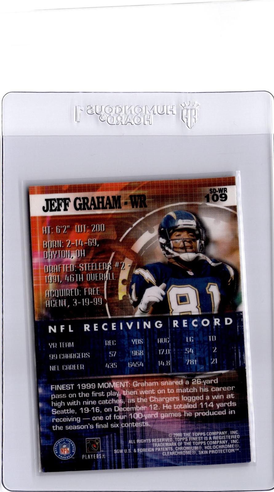 2000 Finest #109 Jeff Graham
