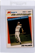 1987 Topps Kmart 25th Anniversary Baseball's Stars of the Decades #17 Jim Palmer