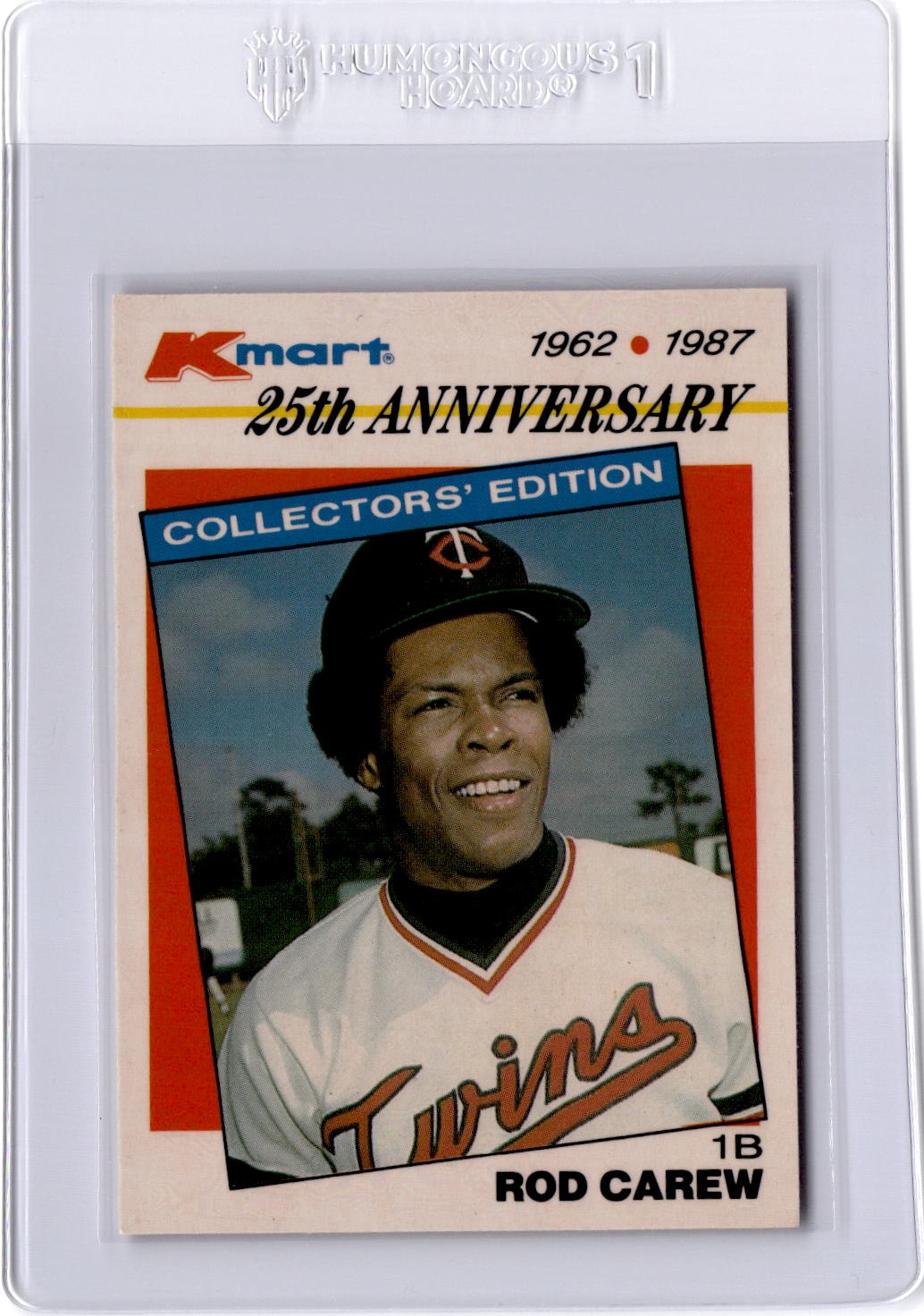 1987 Topps Kmart 25th Anniversary Baseball's Stars of the Decades #14 Rod Carew