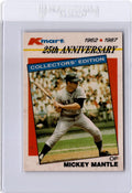 1987 Topps Kmart 25th Anniversary Baseball's Stars of the Decades Mickey Mantle