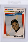 1987 Topps Kmart 25th Anniversary Baseball's Stars of the Decades #8 Willie Mays