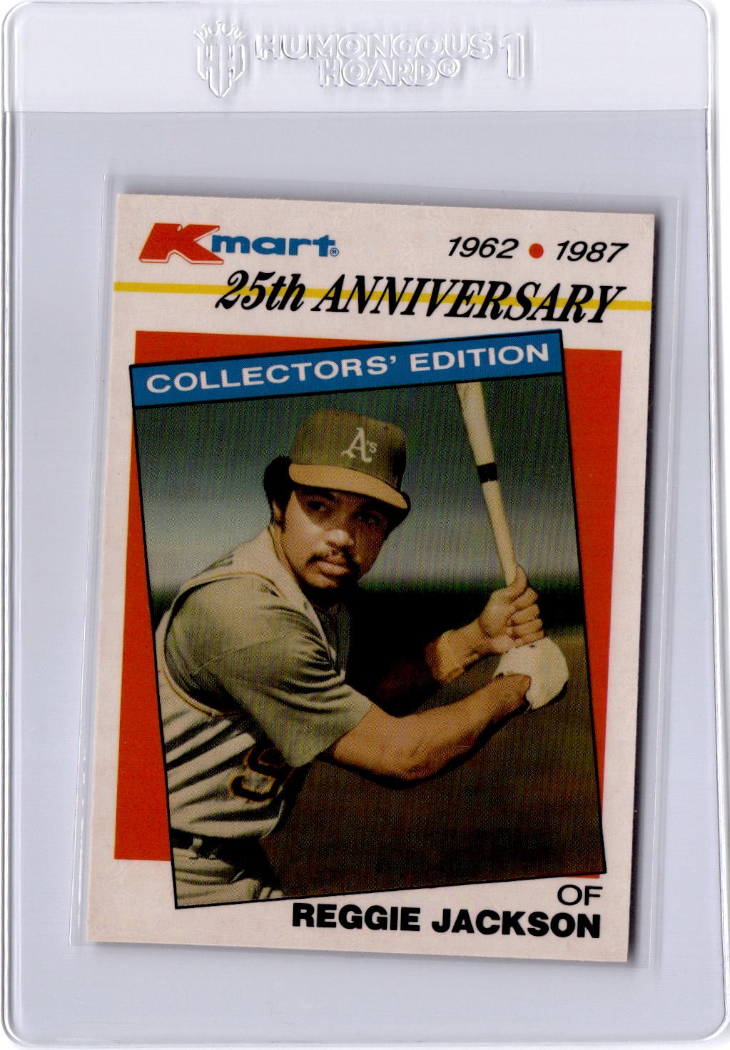 1987 Topps Kmart 25th Anniversary Baseball's Stars of Decades #16 Reggie Jackson