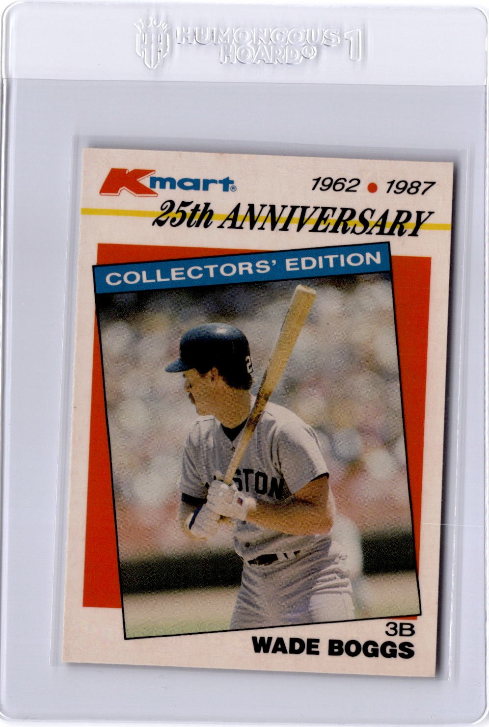 1987 Topps Kmart 25th Anniversary Baseball's Stars of the Decades #23 Wade Boggs