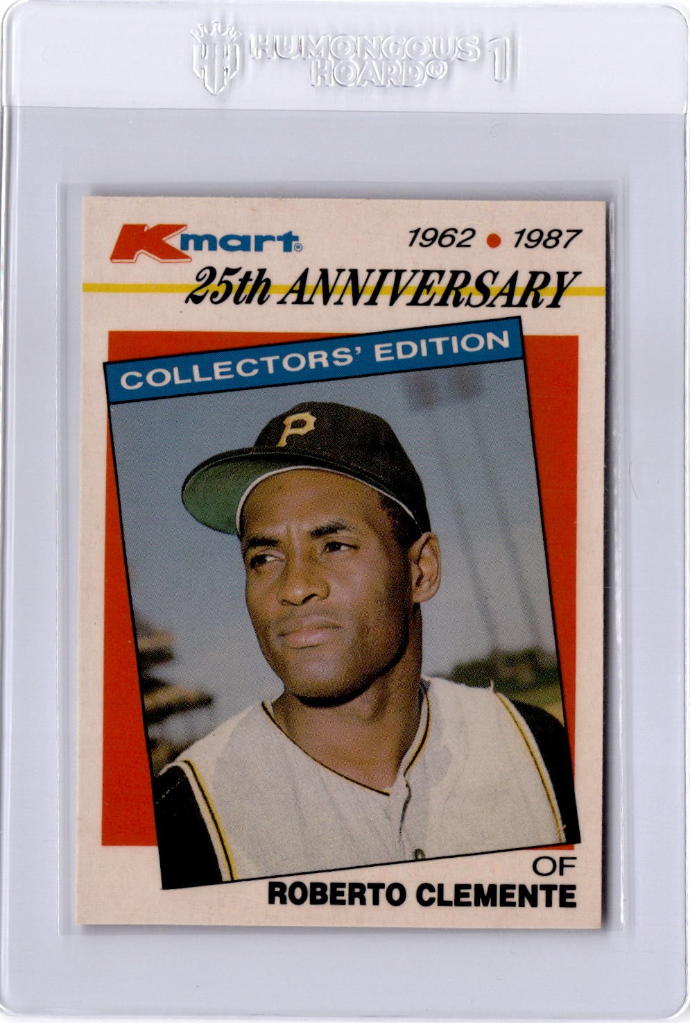 1987 Topps Kmart 25th Anniversary Baseball's Stars of Decades Roberto Clemente