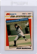 1987 Topps Kmart 25th Anniversary Baseball's Stars of Decades #6 Juan Marichal
