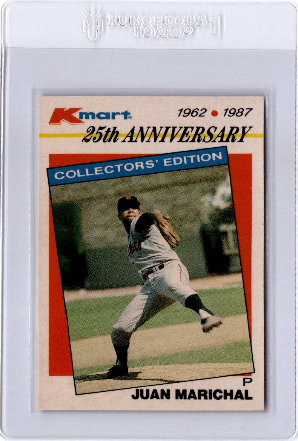 1987 Topps Kmart 25th Anniversary Baseball's Stars of Decades #6 Juan Marichal
