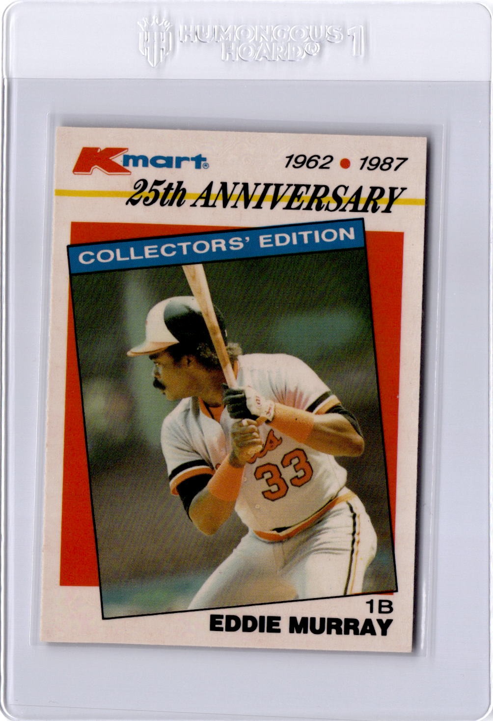 1987 Topps Kmart 25th Anniversary Baseball's Stars of Decades #30 Eddie Murray