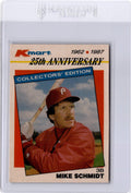 1987 Topps Kmart 25th Anniversary Baseball's Stars of Decades #31 Mike Schmidt
